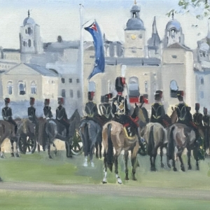 Trooping of the Colour - by Charles L.W. Minty