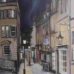 Indigo Starry Sky - by Charles L.W. Minty